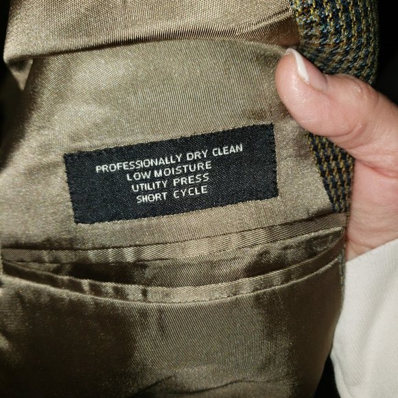 JoS A Bank Men's Sport Coat Blazer 2 button - Picture 7 of 8